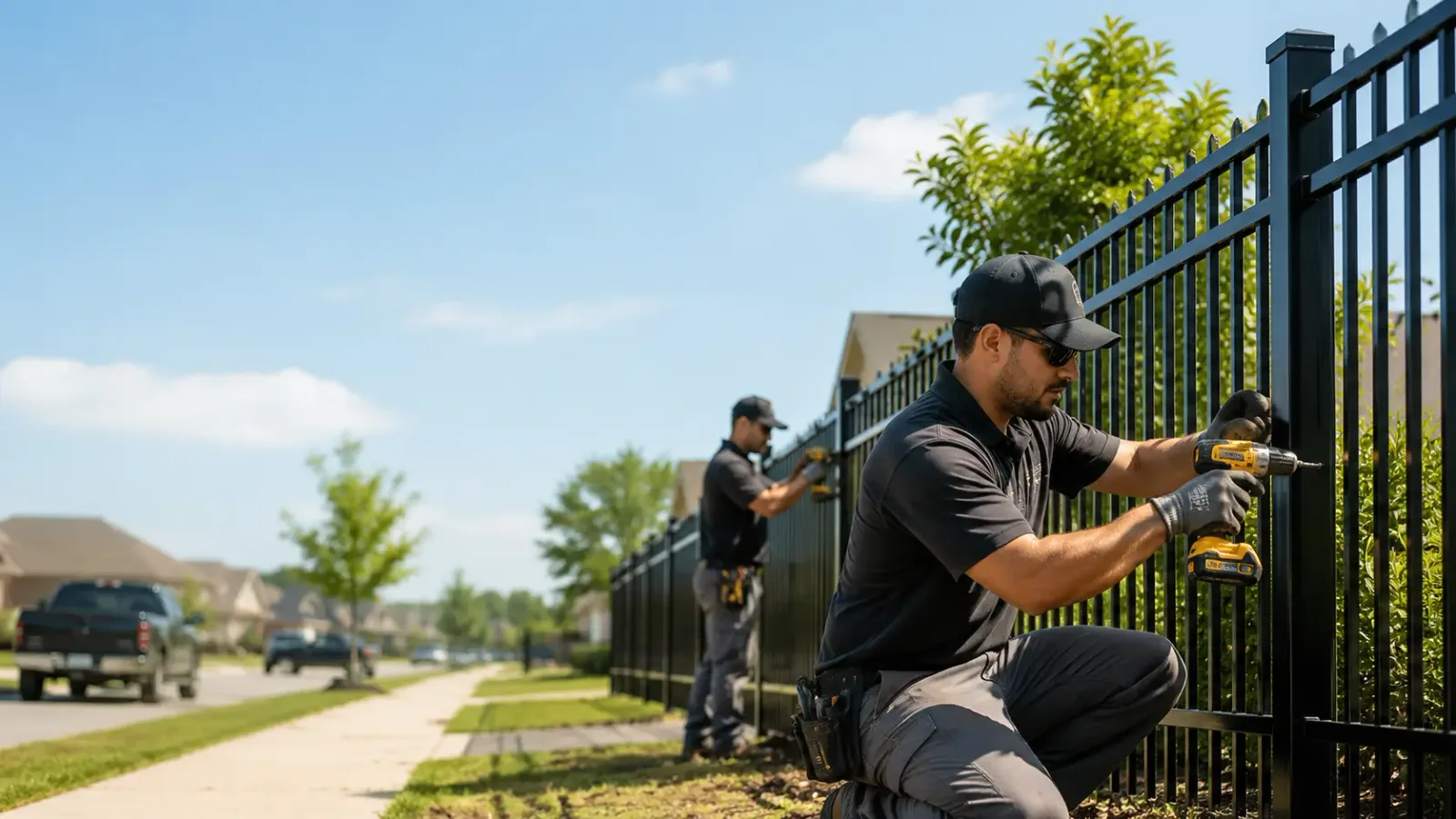 Metal Fence Installation in Hamilton, NJ